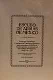Escudo de armas de Mexico; escrito por el Presbitero Cayetano de Cabrera y Quintero para conmemorar el final de la funesta epidemia de Matlazahuatl que asolo a la Nueva España entre 1736-1738