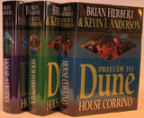 Prelude to Dune a Trilogy: Dune: House Atreides, Dune: House Harkonnen and Dune: House Corrino