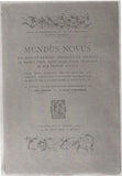 Mundus Novus. Ein Bericht Amerigo Vespucci's an Lorenzo de Medici über sein reise Nach Brasilien in den Jahren 1501/02