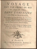Voyage fait par Ordre du Roi en 1750 et 1751 dans l Amérique Septentrionale, pour rectifier les cartes des côtes de l'Acadie, de l'Isle Royale & de l'isle de Terre-neuve et pour en fixer les principaux points par des observations astronomiques
