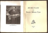 <i>Homenaje</i> al Doctor Alfonso Caso