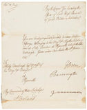 A Voyage Round the World in the Years MDCCXL, I, II, III, IV with Official discharge letter signed by George Anson