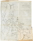A Voyage Round the World in the Years MDCCXL, I, II, III, IV with Official discharge letter signed by George Anson
