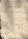 Legal document concerning Tehuacán, México