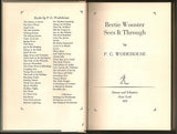 Bertie Wooster Sees it Through