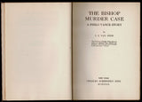 The Bishop Murder Case: A Philo Vance Story