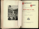 A Plain and Literal Translation of the Arabian Nights Entertainments, now entitled The Book of The Thousand Nights and a Night