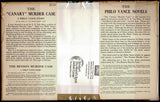 The Canary Murder Case A Philo Vance Story