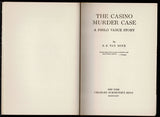 The Casino Murder Case: A Philo Vance Story