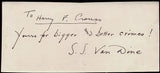 Philo Vance Murder Cases: The Scarab Murder Case, The Kennel Murder Case, The Dragon Murder Case