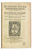 Historiarum Indicarum libri XVI. Selectarum, item, ex Jindia Epistolarum. eodem interprete Libri IV