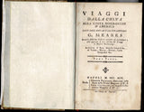 Viaggi dalla China alla costa nord-ovest d'America fatti negli anni 1788 e 1789 dal Capitano G. Meares : prima traduzione italiana : arricchita di note istoriche-scientifiche di vedute, marine, ritratti, carta geografica ec.