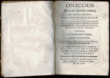 Colección de las ordenanzas que para el Gobierno de el Obispado de Michoacan Hicieron y promulgaron con Real Aprobación sus Illmos. Señores Prelados. de buena memoria, D FR Marcos Ramirez de Prado, y D Juan de Ortega Montanez