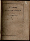 Glossarium azteco-latinum et latino-aztecum / cura et studio Bernardini Biondelli collectum ac digestum