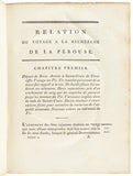 Relation Du Voyage à La Recherche De La Pérouse, Fait Par Ordre De L'Assemblée Constituante, Pendant les années 1791, 1792, et pendant la 1ère et la 2de année de la République Françoise [with] Atlas