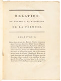 Relation Du Voyage à La Recherche De La Pérouse, Fait Par Ordre De L'Assemblée Constituante, Pendant les années 1791, 1792, et pendant la 1ère et la 2de année de la République Françoise [with] Atlas