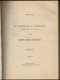 Report of Winfield S. Schley, Commander, U.S. Navy, Commanding Greely Relief Relief Expedition, 1884