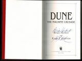 The Legends of Dune trilogy: Dune: The Butlerian Jihad, Dune: The Machine Crusade and Dune: The Battle of Corrin