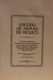 Escudo de armas de Mexico; escrito por el Presbitero Cayetano de Cabrera y Quintero para conmemorar el final de la funesta epidemia de Matlazahuatl que asolo a la Nueva España entre 1736-1738