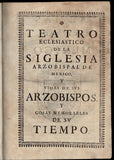 Teatro eclesiastico de la primitiva Iglesia de las Indias occidentales: vidas de sus arzobispos, obispos, y cosas memorables de sus sedes / el Maestro Gil Gonzalez Davila