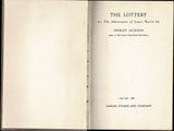 The Lottery. The Adventures of James Harris