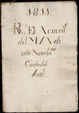 Reporte de Acuerdos del Muy Ilustre Ayuntamiento de ésta Novilísima Ciudad de Veracruz, 1811  (Report of Agreements of the Very Illustrious City Council of this Most Noble City of Veracruz)