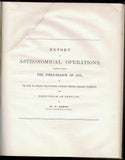 Report upon the Determination of the Astronomical Coordinates of the Primary Stations at Cheyenne, Wyoming Territory, and Colorado Springs, Colorado Territory