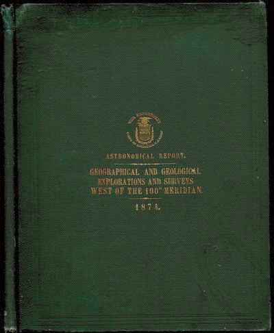 Report upon the Determination of the Astronomical Coordinates of the Primary Stations at Cheyenne, Wyoming Territory, and Colorado Springs, Colorado Territory