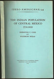 The Indian Population of Central Mexico 1531-1610