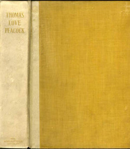Thomas Love Peacock: Letter to Edward Hokham and Percy B Shelley with fragments of Unpublished Manuscript