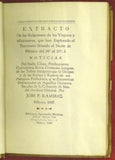 Extracto de las Relaciones de los Viajeros y Misioneros, que han Explorado el Territorio Situado al Norte de Mexico del 26Â° al 29Â°, etc.
