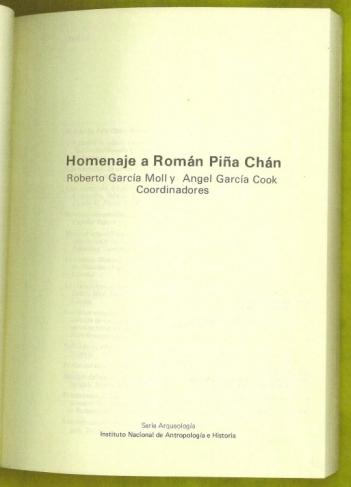 Homenaje a Roman Pina Chan
