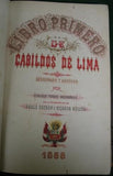 Libro Primero de Cabildos de Lima