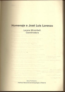 Homenaje a Jose Luis Lorenzo