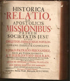 Historica relatio de apostolicis missionibus Patrum Societatis Jesu apud Chiquitos, Paraquaria populos
