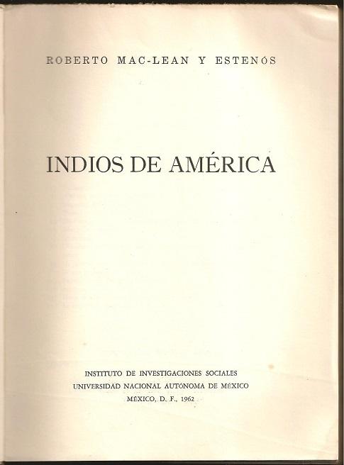 Indios de America