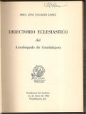 Directorio Eclesiastico del Arzobispado de Guadalajara
