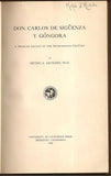 Don Carlos de Siguenza y Gongora: A Mexican Savant of the Seventeenth Century