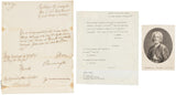 A Voyage Round the World in the Years MDCCXL, I, II, III, IV with Official discharge letter signed by George Anson