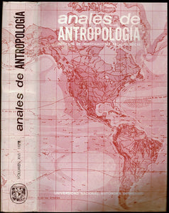 Anales de Antropologia Volumen XVI