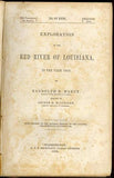Exploration of the Red River of Louisiana, in the Year 1852