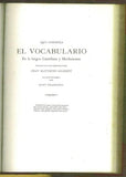 Diccionario de la Lengua Tarasca o de Michoacan/Aqui comienza el vocabulario en la lengua castellana y michoacana