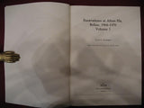 Excavations at Altu Ha, Beleze 1964-1970 in Three Volumes
