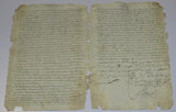 Sale of land from the XVI century/ Power of attorney letter
