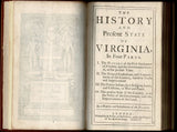 The History and Present State of Virginia, in four parts . By a native and inhabitant of the place