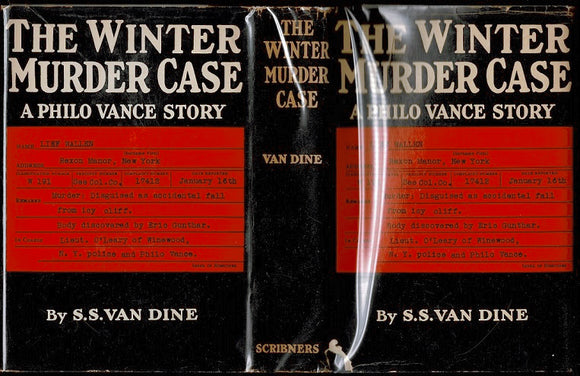 The Winter Murder Case: A Philo Vance Story